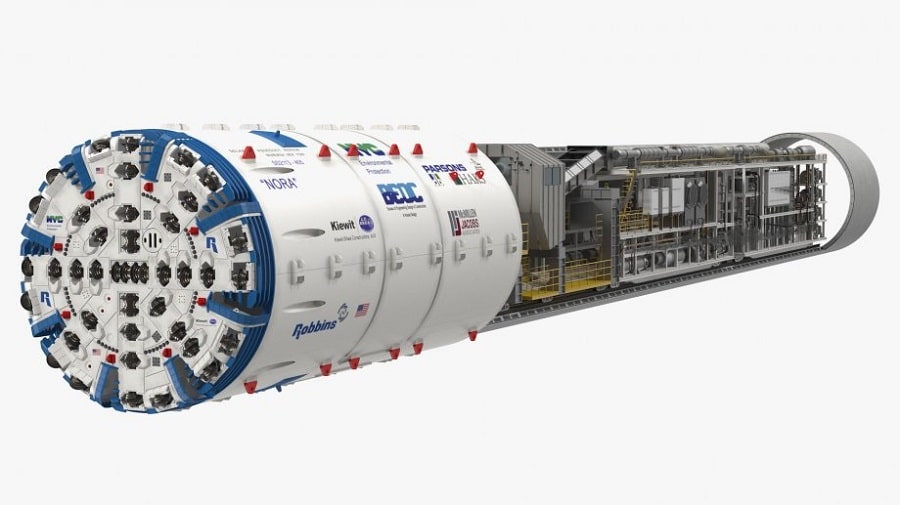 دستگاه حفاری تونل (TBM)